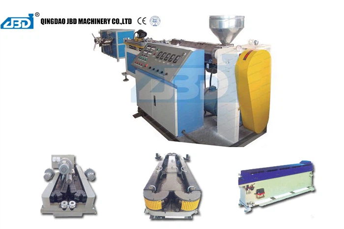 HDPE/PP/PVC सिंगल डबल नालीदार पाइप एक्सट्रूज़न उत्पादन लाइन